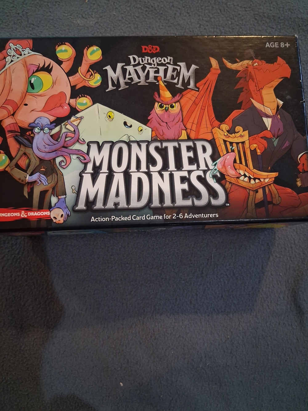 Monster Madness Card Game - Black Box